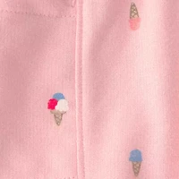 Carter's Toddler Girls Mid Rise Knit Pull-On Short