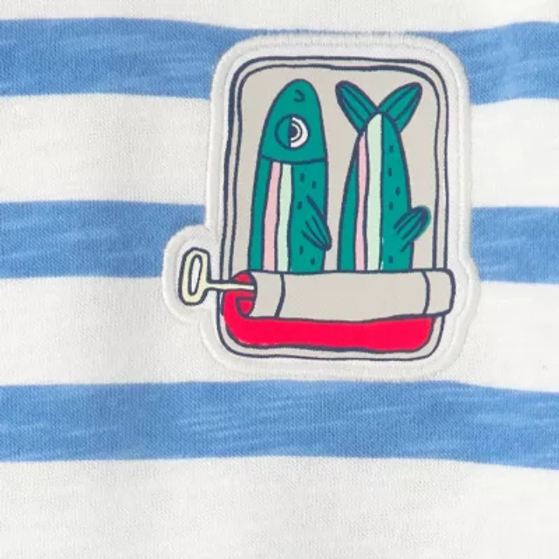 Carter's Toddler Boys Round Neck Long Sleeve T-Shirt