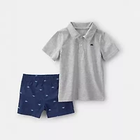 Carter's Dinosaur Toddler Boys 2-pc. Short Set