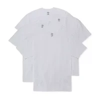 Stafford Heavyweight Cotton Mens 4 Pack Short Sleeve Crew Neck T-Shirt