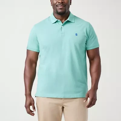 IZOD Advantage Performance Big and Tall Mens Short Sleeve Polo Shirt