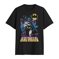 Novelty Mens Crew Neck Short Sleeve Classic Fit Batman Big and Tall Graphic T-Shirt