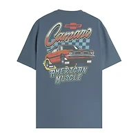 Novelty Mens Crew Neck Short Sleeve Classic Fit Big and Tall Graphic T-Shirt