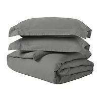 SUPERIOR® Orion Linen Garment Washed Soft Reversible Duvet Cover