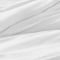 SUPERIOR® Orion Linen Garment Washed Soft Reversible Duvet Cover
