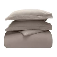 SUPERIOR® Rome Cotton Geometric Warm Reversible Duvet Cover