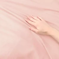 SUPERIOR® Percale Cotton Crisp Cool Breathable Reversible Duvet Cover