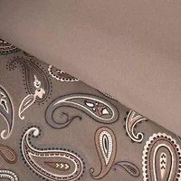 SUPERIOR® Paisley Cotton Warm Winter Reversible Duvet Cover