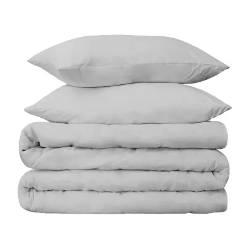 SUPERIOR® Egyptian Cotton 700tc Premium Sateen Reversible Duvet Cover