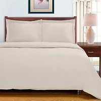 SUPERIOR® Egyptian Cotton 700tc Premium Sateen Reversible Duvet Cover