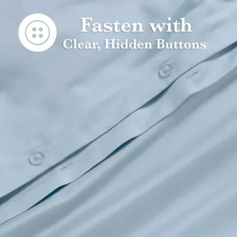 SUPERIOR® Egyptian Cotton 650tc Classic Soft Reversible Duvet Cover