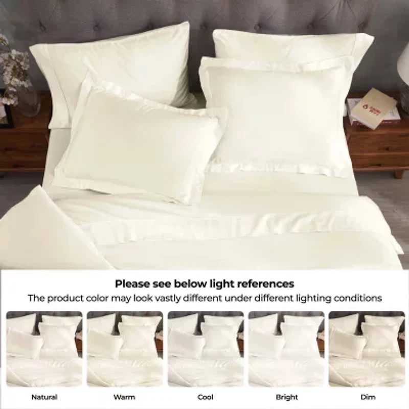 SUPERIOR® Rayon From Bamboo 300tc Cooling Silky Reversible Duvet Cover