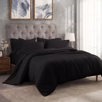 SUPERIOR® Rayon From Bamboo 300tc Cooling Silky Reversible Duvet Cover
