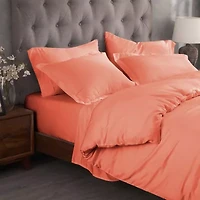SUPERIOR® Rayon From Bamboo 300tc Cooling Silky Reversible Duvet Cover