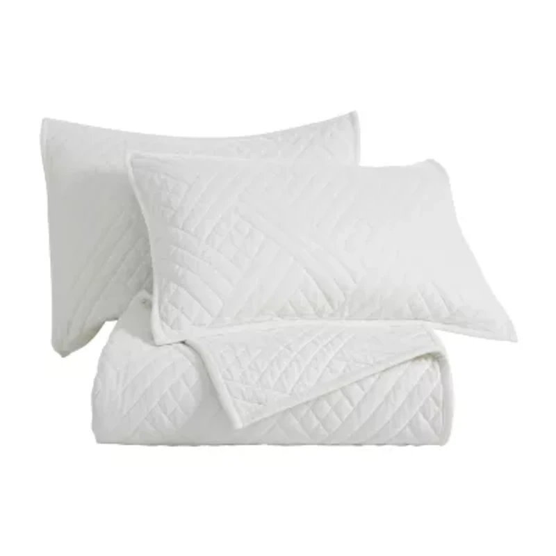 SUPERIOR® Karina Cotton Velvet Geometric Glam Quilt