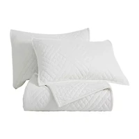 SUPERIOR® Karina Cotton Velvet Geometric Glam Quilt