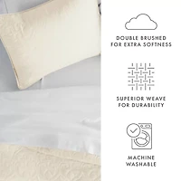 Casual Comfort Damask Stitch Quilt Set