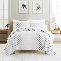 Casual Comfort Pattern Reversible Quilt Set
