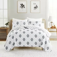 Casual Comfort Pattern Reversible Quilt Set