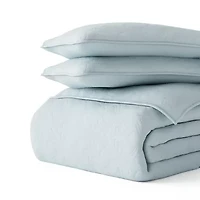 Casual Comfort Damask Stitch Quilt Set