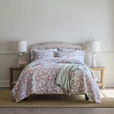 Laura Ashley Sweet Memories 3-pc. Quilt Set