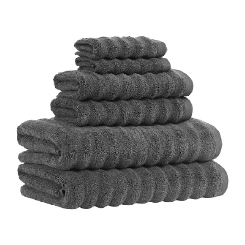 Royal Velvet Textured Towel 6-pc. Bath Set