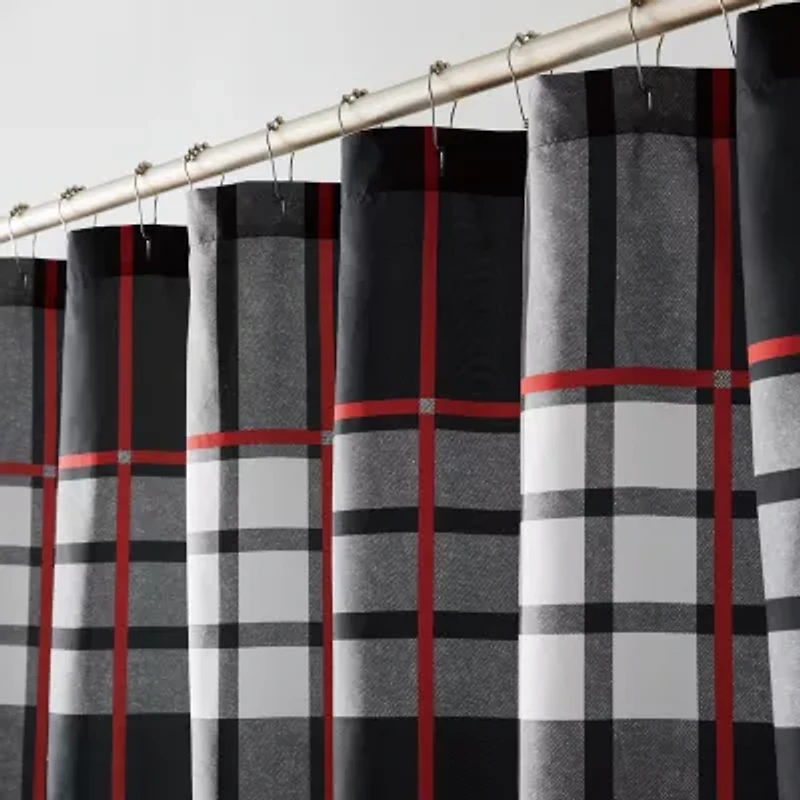 Truly Soft Danbury Plaid Shower Curtain