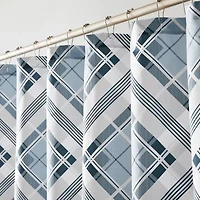 Truly Soft Lars Plaid Shower Curtain