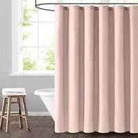 Truly Soft Everyday Solid Shower Curtain
