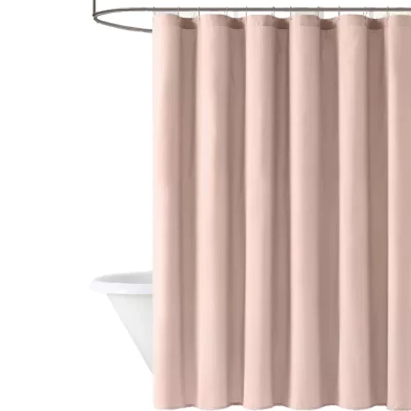 Truly Soft Everyday Solid Shower Curtain