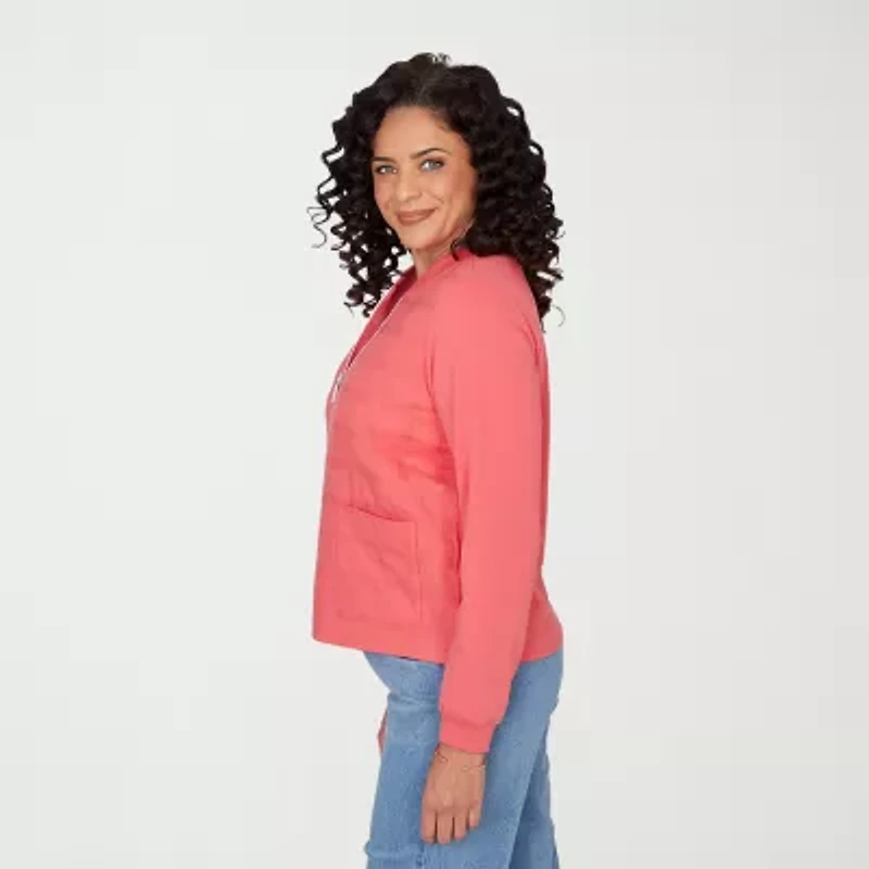 Alfred Dunner Austin Womens Lightweight Quilted Jacket