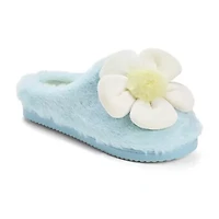 Dearfoams Womens Memory Foam Slip-On Slippers