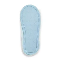 Dearfoams Womens Memory Foam Slip-On Slippers