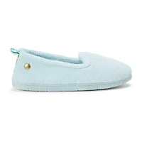 Dearfoams Womens Memory Foam Slip-On Slippers
