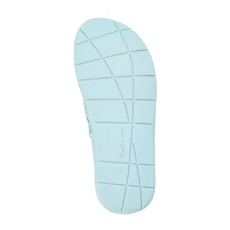 Dearfoams Womens Memory Foam Slip-On Slippers