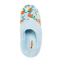 Dearfoams Libby Quilted Terry Womens Memory Foam Clog Slippers