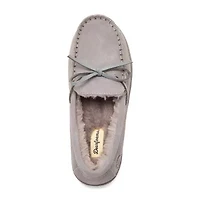 Dearfoams Womens Memory Foam Slip-On Slippers