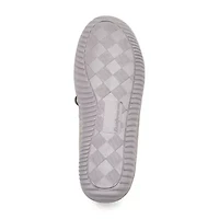 Dearfoams Womens Memory Foam Slip-On Slippers