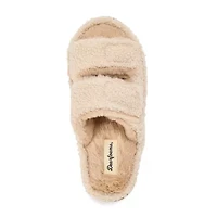 Dearfoams Womens Memory Foam Slip-On Slippers