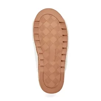 Dearfoams Womens Memory Foam Slip-On Slippers