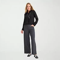 Liz Claiborne Womens Tall Fitted Long Sleeve Regular Fit Button-Down Shirt