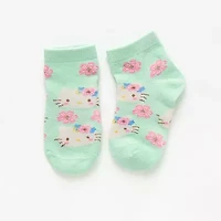 Toddler Girls Multi-Pack 6 Pair Hello Kitty Quarter Ankle Socks