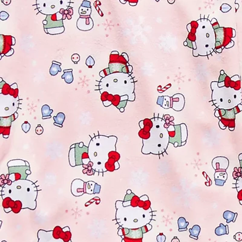 Toddler Girls Hello Kitty Fleece Crew Neck Long Sleeve 2-pc. Pajama Sets