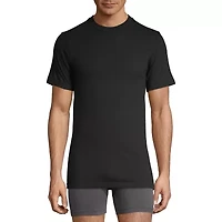 Stafford Heavyweight Cotton Mens 3 Pack Short Sleeve Crew Neck T-Shirt