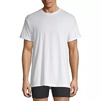 Stafford Super Soft Cotton Mens 4 Pack Short Sleeve Crew Neck T-Shirt