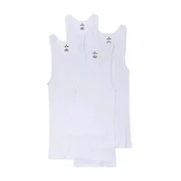 Stafford Super Soft Cotton Mens Sleeveless 4 Pack Tank