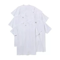 Stafford Heavyweight Cotton Bonus Pack Mens 5 Short Sleeve Crew Neck T-Shirt