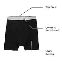 Stafford Cotton Mens 4 Pack Boxer Briefs 302866