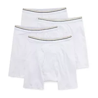 Stafford Cotton Mens 4 Pack Boxer Briefs 302866