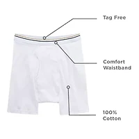 Stafford Cotton Mens 4 Pack Boxer Briefs 302866